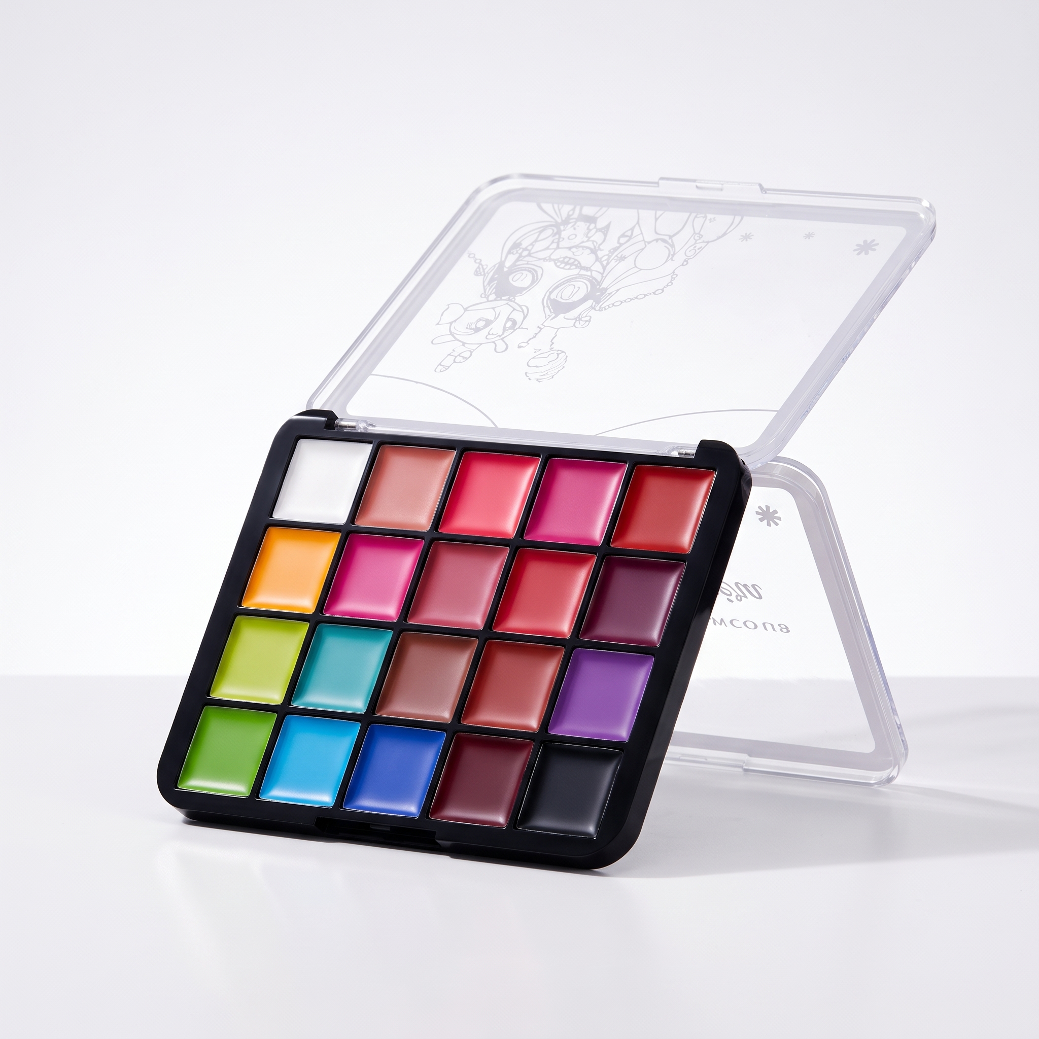 20‑Color Artistic Eyeshadow Palette – Bold Matte & Shimmer Shades