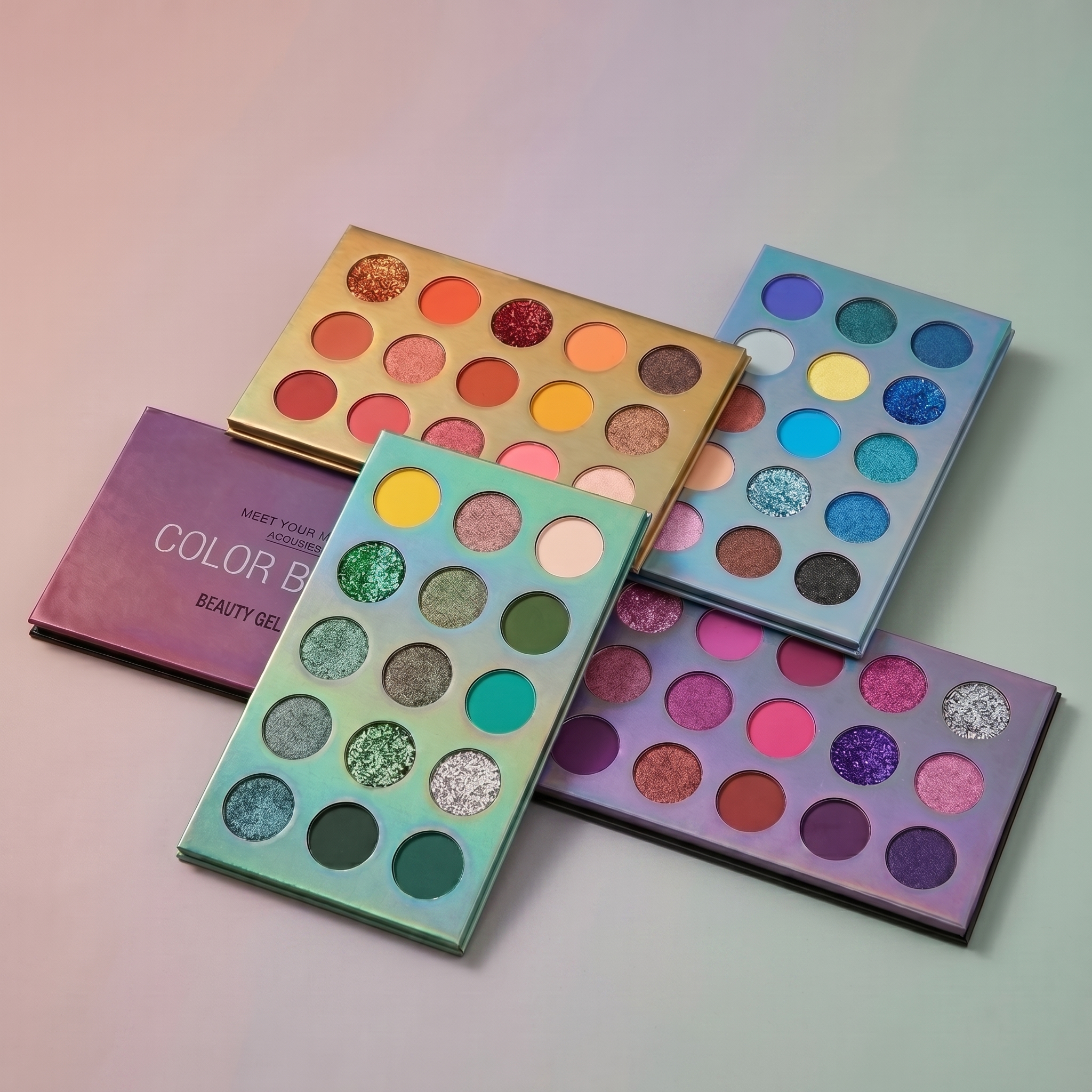 15 Color Professional Eyeshadow Palette Matte Shimmer Glitter Highly Pigmented Waterproof Makeup Palette for Daily Wear and Party Look