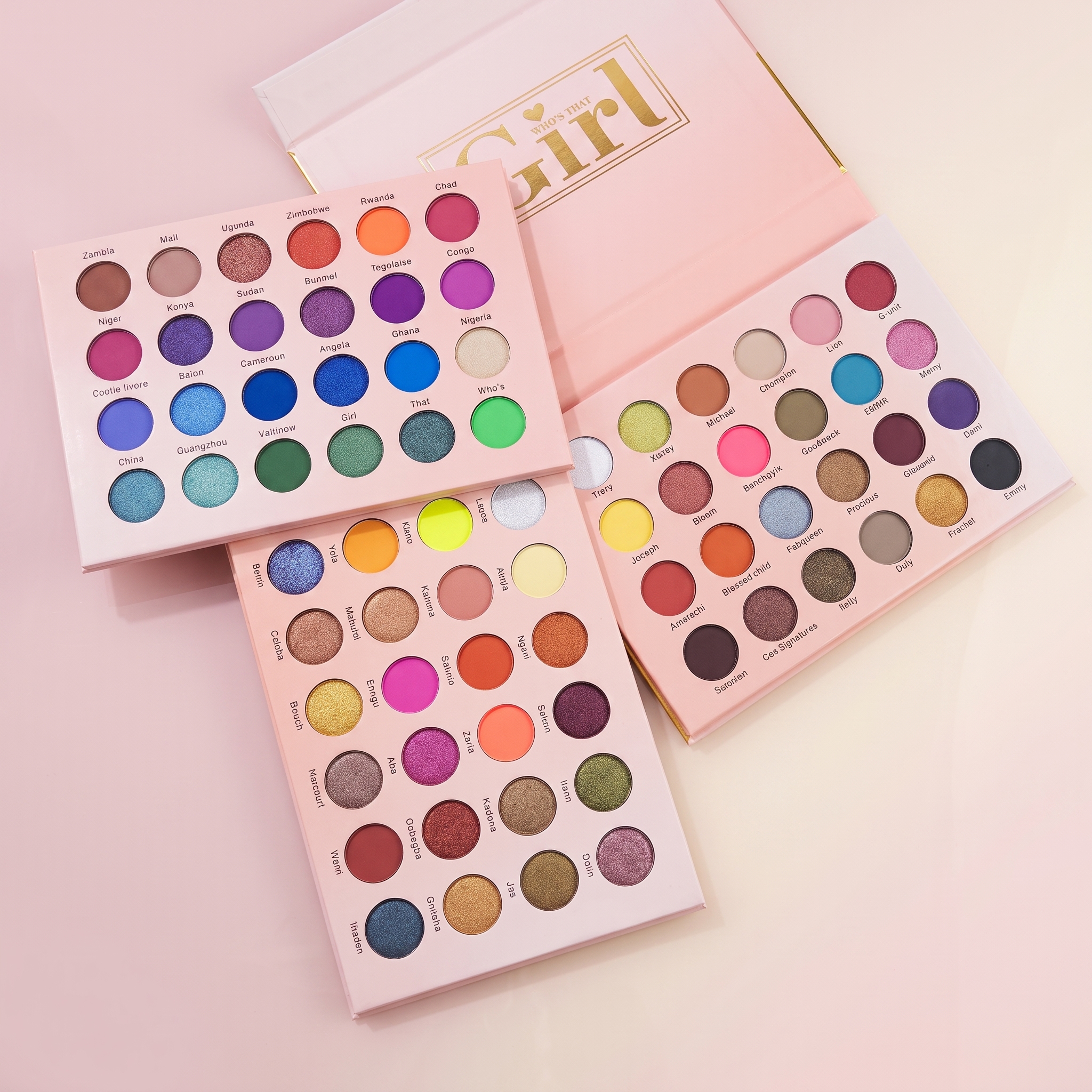 Who’s That Girl Eyeshadow Palette Collection – 72 Colors