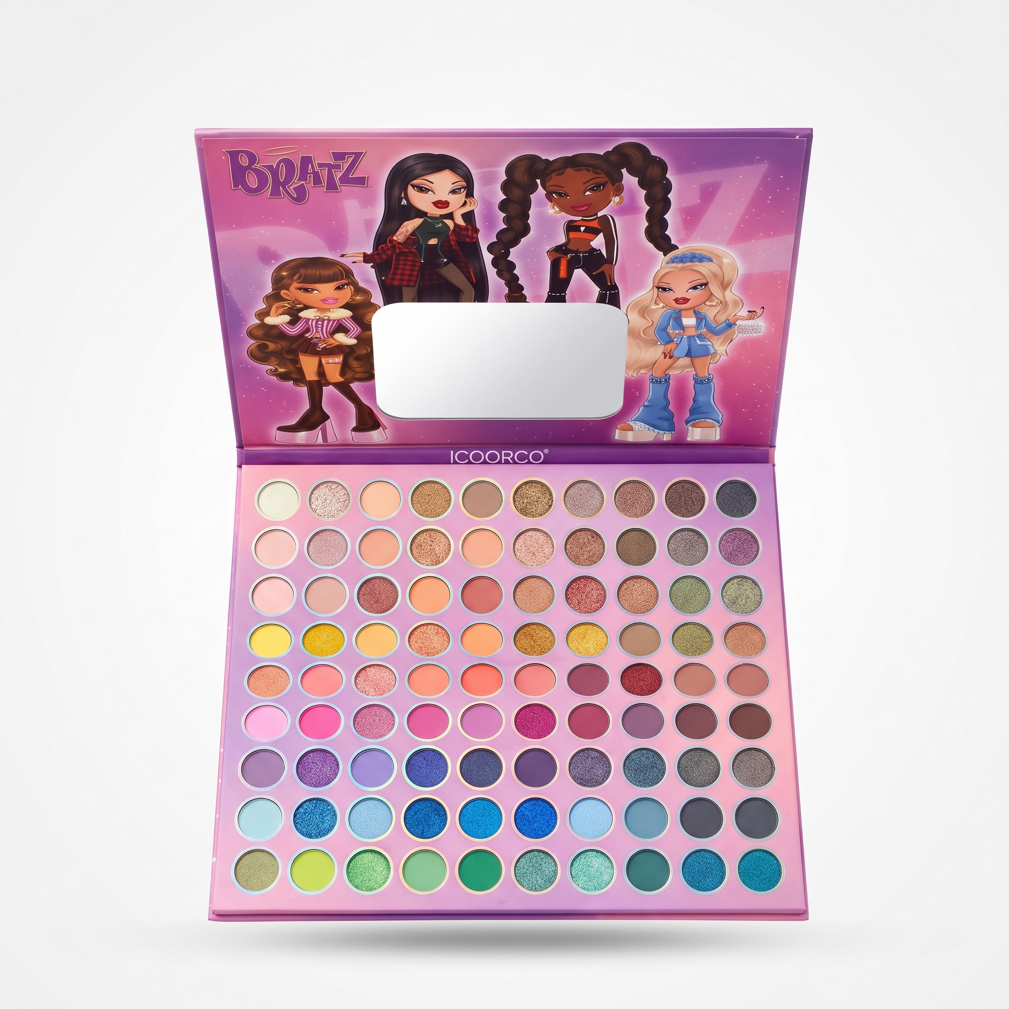LCOORCO 81-Color Eyeshadow Palette – Highly Pigmented Matte & Shimmer Makeup Palette for Eye Makeup