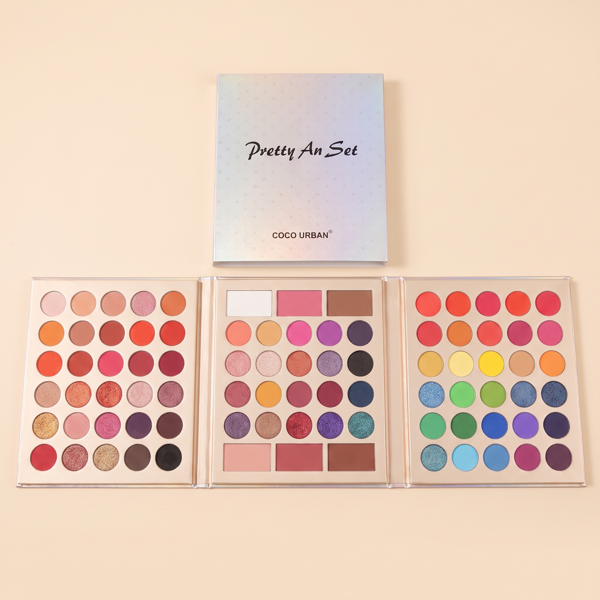 COCO URBAN Pretty An Set – 3 Eyeshadow Palettes