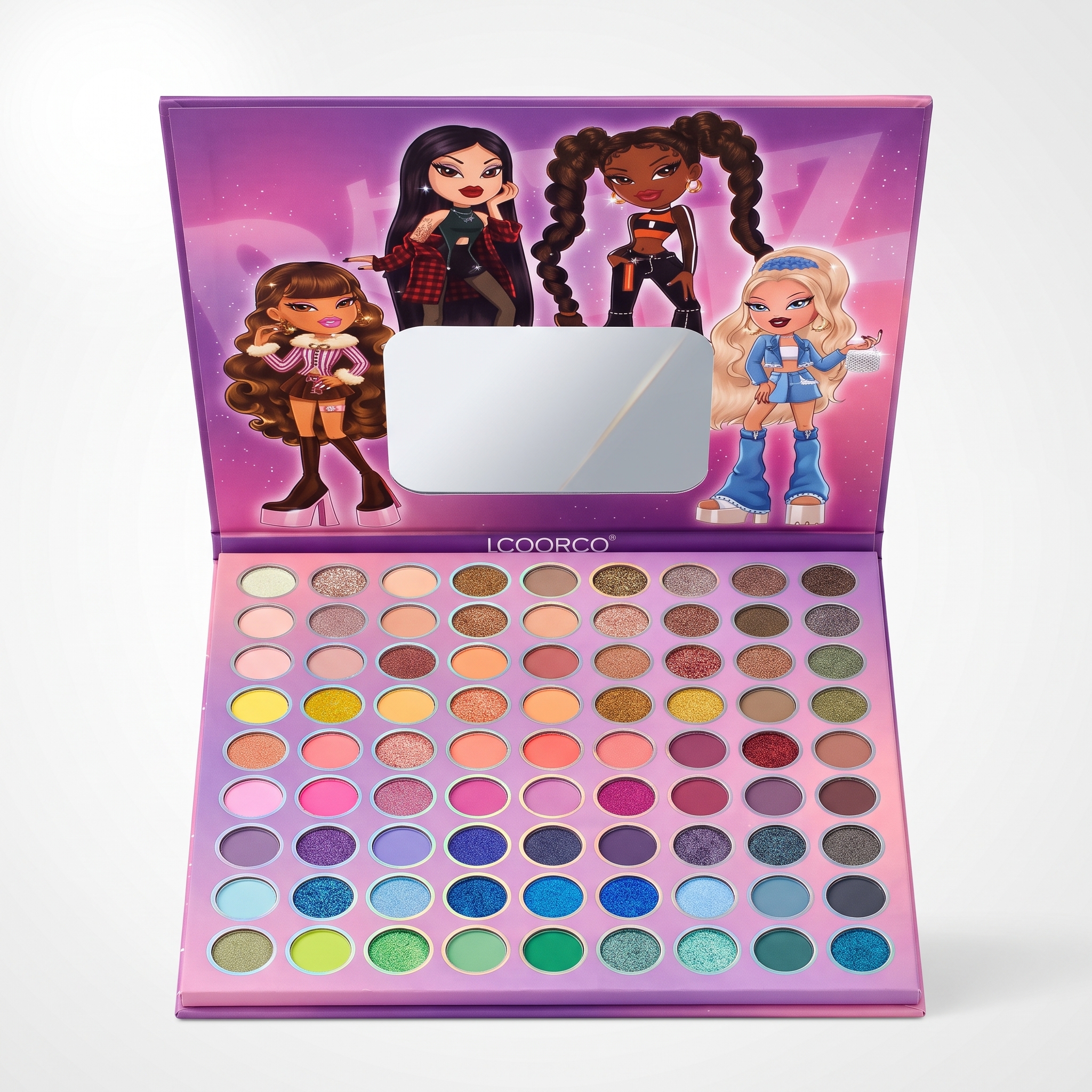 LCOORCO 81-Color Eyeshadow Palette – Highly Pigmented Matte & Shimmer Makeup Palette for Eye Makeup