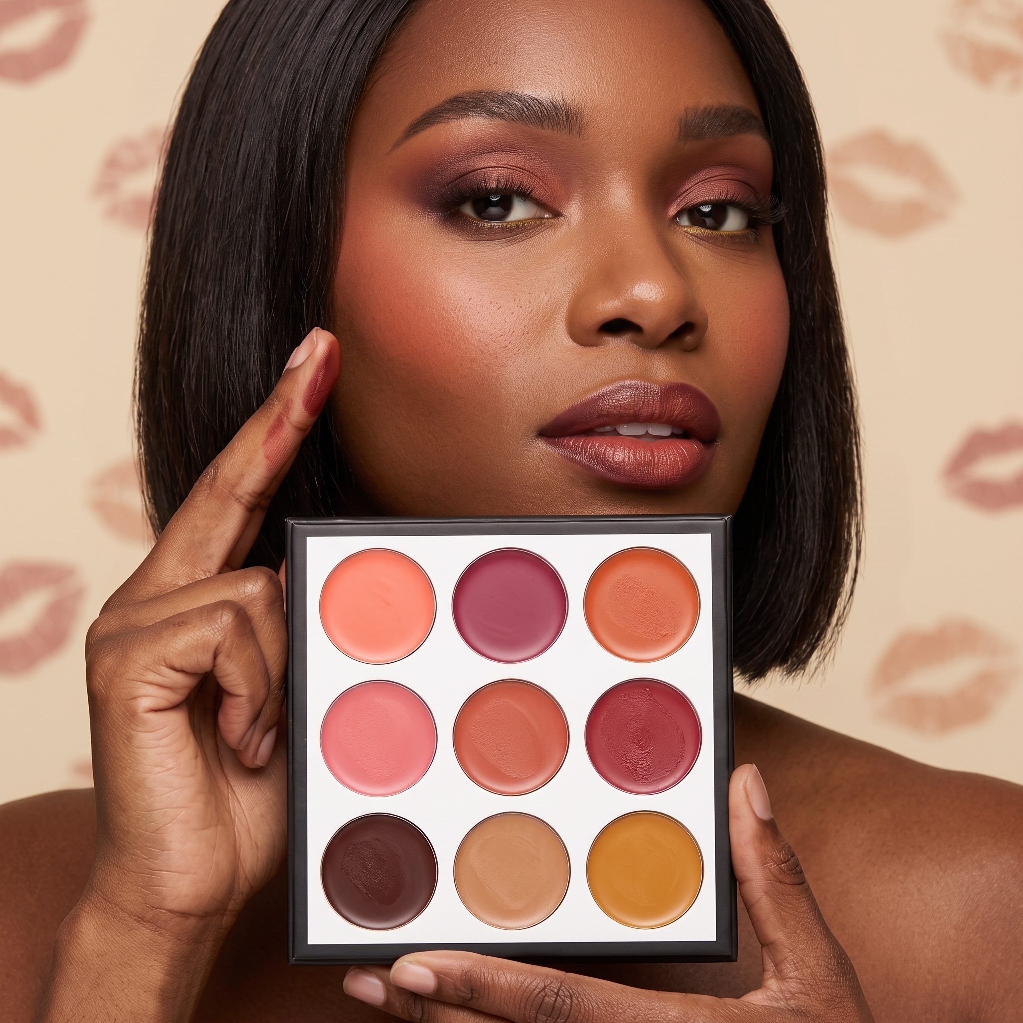 Sacha Ivy 3‑in‑1 Palette – Eye, Cheeks & Lips view 3