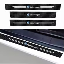 4pcs Carbon Fiber Car Door Step sill Stickers(protectors) For all car brands available: Mazda ,Mercedes Benz, Ford,Peugot,Bmw,Audi,Volkswagen,Nissan,Honda,Toyota etc.