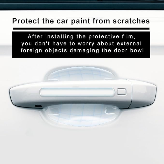 Limited Time Offer!! 8PCS Branded Transparent Car Door Handle Bowl Protective Stickers with Car Logo – Invisible Anti-Scratch Paint Protection for Mazda,Nissan,Toyota,Audi,Honda,Ford,Volkswagen.
etc