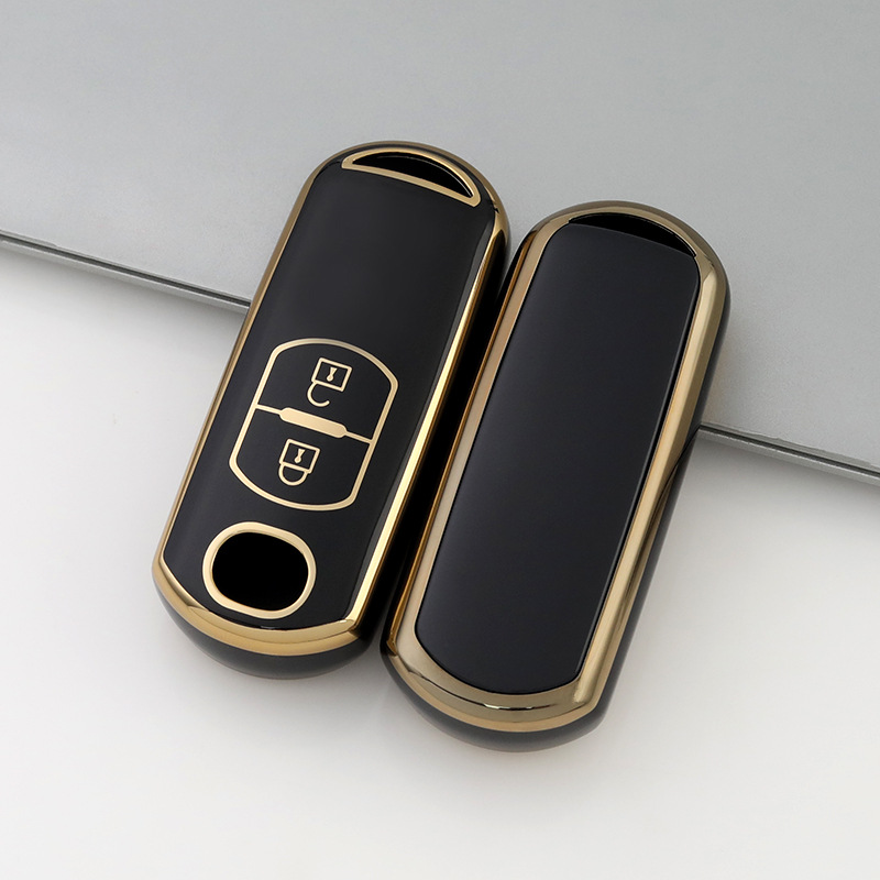 Mazda Demio,Atenza, CX5,Axela,3, 6 ,8, Cx-3, Cx-4 Tpu Car Key Case cover Protective Shell.