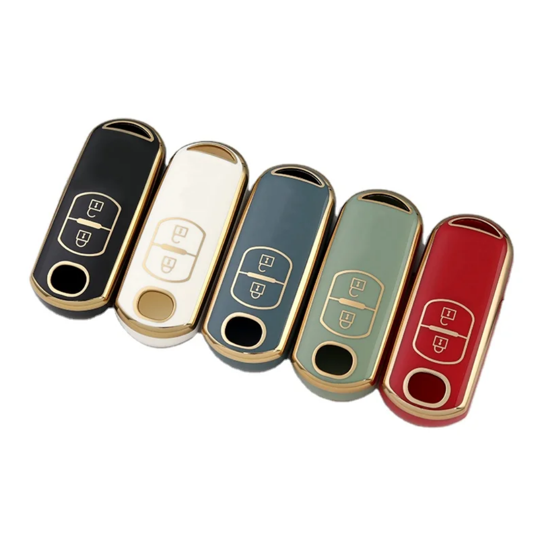 Mazda Demio,Atenza, CX5,Axela,3, 6 ,8, Cx-3, Cx-4 Tpu Car Key Case cover Protective Shell.