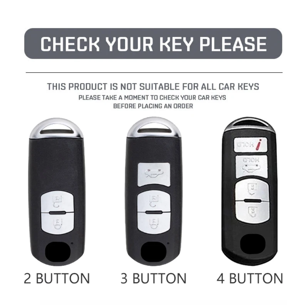 Mazda Demio,Atenza, CX5,Axela,3, 6 ,8, Cx-3, Cx-4 Tpu Car Key Case cover Protective Shell.