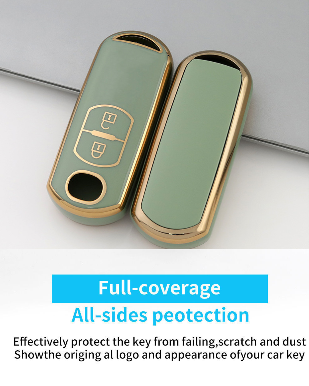 Mazda Demio,Atenza, CX5,Axela,3, 6 ,8, Cx-3, Cx-4 Tpu Car Key Case cover Protective Shell.