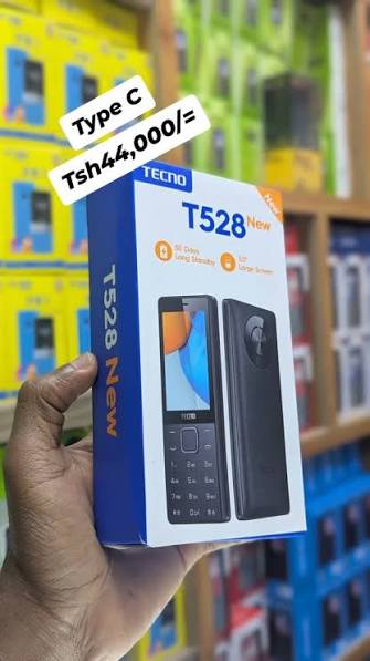 Tecno T528 NEW, 3.0'' 16MB ROM + 8MB RAM, FM Radio,(Dual SIM) 2500mAh Battery Type C Mobile Phones > Featured Phones
