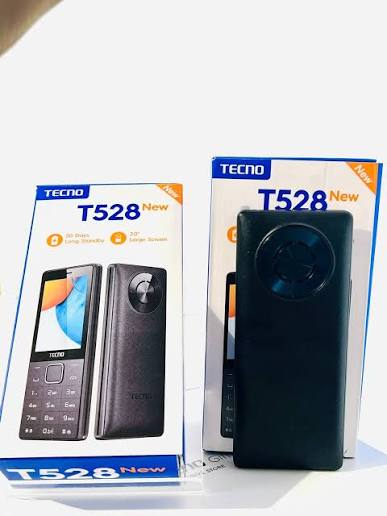 Tecno T528 NEW, 3.0'' 16MB ROM + 8MB RAM, FM Radio,(Dual SIM) 2500mAh Battery Type C Mobile Phones > Featured Phones