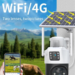 V380 SOLAR CCTV CAMERA -WIFI
(S6-WIFI)