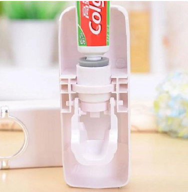(Last chance to grab these deal ) Buy a Bathroom Set Wall Mounted Automatic Toothpaste Squeezer Tooth Paste Dispenser 5 Slots Toothbrush Holder for Adults and Kids and GET A FREE TOOTHBRUSH as a GIFT.