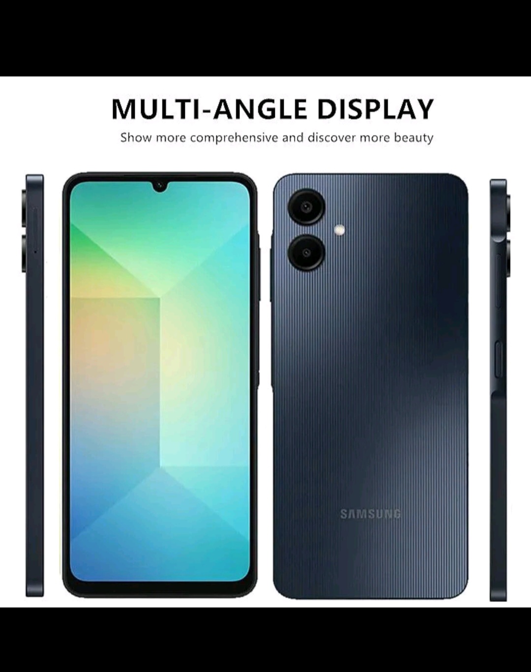 [Limited Offer] Brand New Samsung Galaxy A06 64GB+4GB 50MP Camera 6.7" 90Hz MTK Helio G85 (12nm) 5000mAh 25W Type-C Charge Android 14 Smart Phones phone Samsung A06