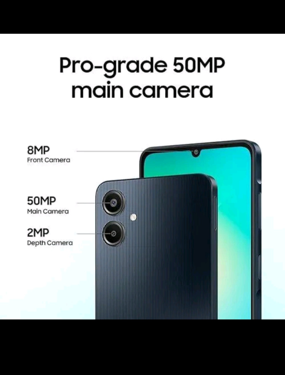 [Limited Offer] Brand New Samsung Galaxy A06 64GB+4GB 50MP Camera 6.7" 90Hz MTK Helio G85 (12nm) 5000mAh 25W Type-C Charge Android 14 Smart Phones phone Samsung A06