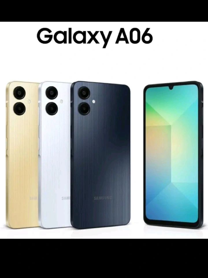 [Limited Offer] Brand New Samsung Galaxy A06 64GB+4GB 50MP Camera 6.7" 90Hz MTK Helio G85 (12nm) 5000mAh 25W Type-C Charge Android 14 Smart Phones phone Samsung A06