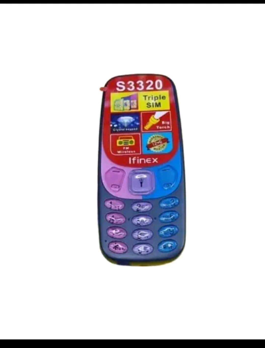 LIMITED OFFER🔥🤞💯IFINEX S3320 THREE SIM CARD SCREEN 1.77’’ BATTERY 1200MAH LED TORCH FM WIRELESS RADIO VIBRATION 1 YEAR WARRANTY KABAMBE/MULIKA MWIZI PHONES ON OFFER BUTTON MOBILE