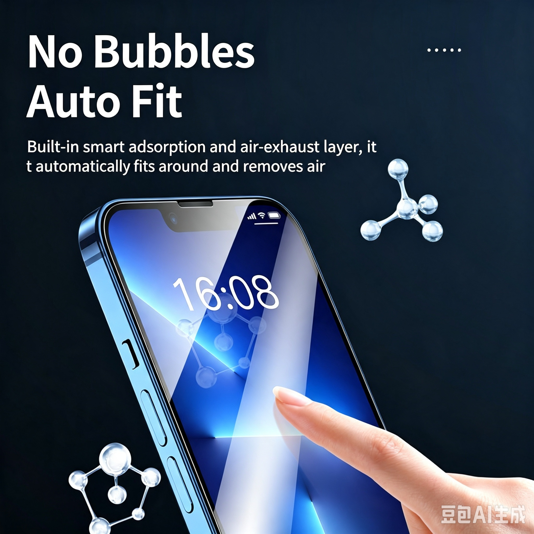 Full‑Screen HD Tempered Glass Screen Protector For Infinix Note 50 4G / Note 50 Pro 4G / Note 50x 5G , Anti‑Explosion Anti‑Fingerprint Anti‑Scratch No White Edge Phone Glass Protective Film