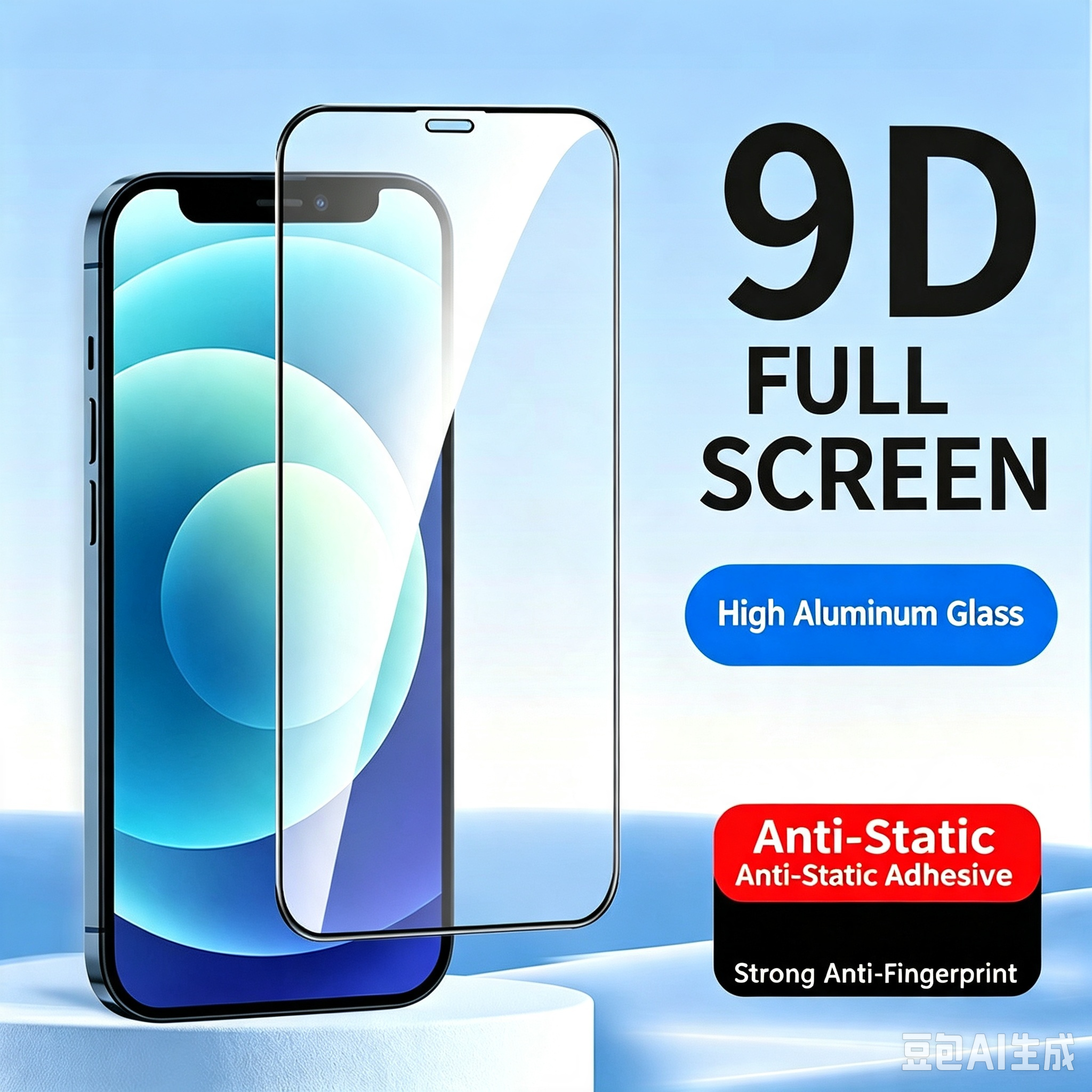 Full‑Screen HD Tempered Glass Screen Protector For Infinix Note 50 4G / Note 50 Pro 4G / Note 50x 5G , Anti‑Explosion Anti‑Fingerprint Anti‑Scratch No White Edge Phone Glass Protective Film