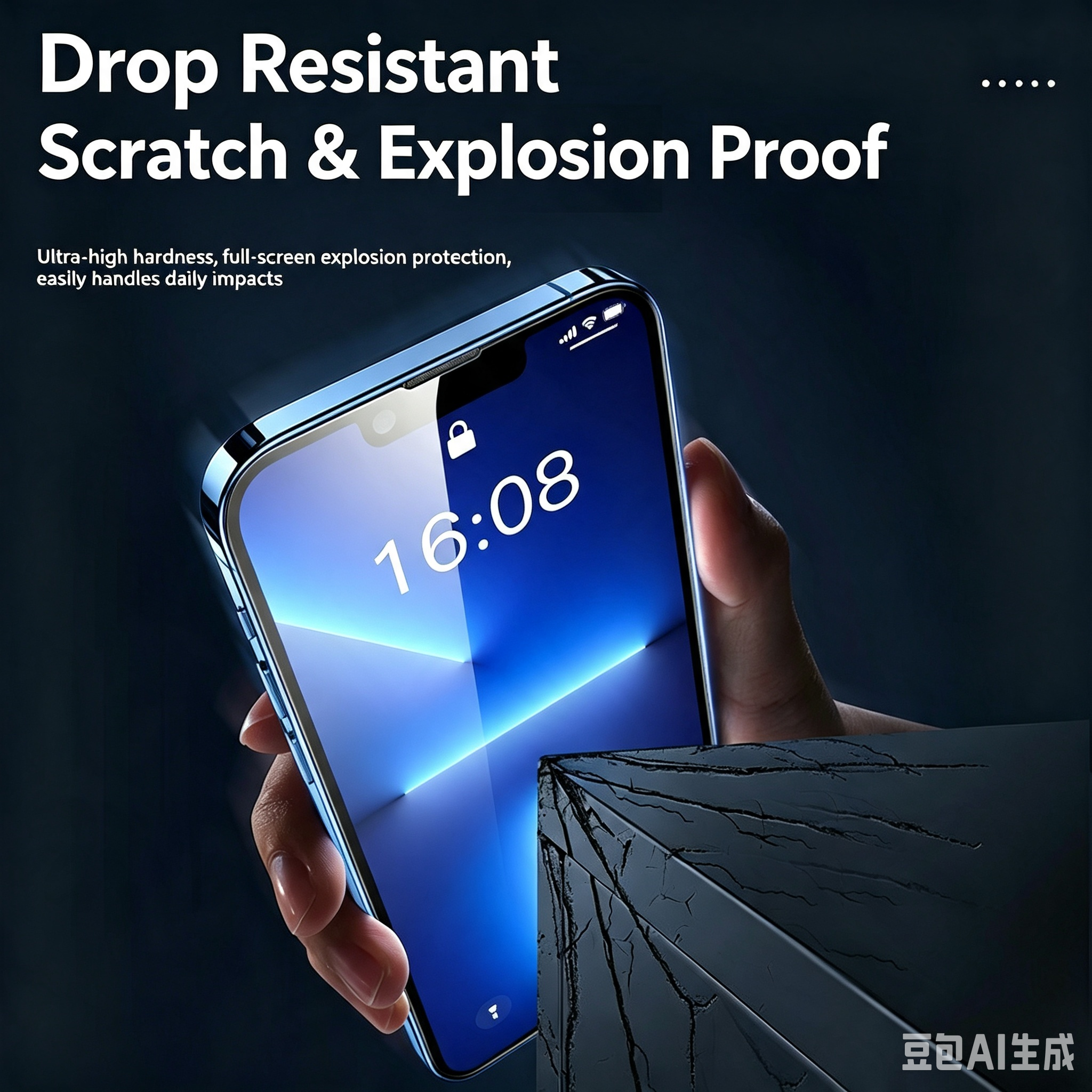 Full‑Screen HD Tempered Glass Screen Protector For Infinix Note 50 4G / Note 50 Pro 4G / Note 50x 5G , Anti‑Explosion Anti‑Fingerprint Anti‑Scratch No White Edge Phone Glass Protective Film