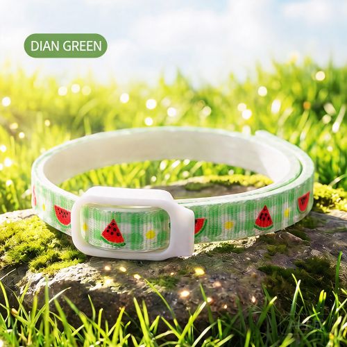 Hipidog Adjustable Eco-TPU Dog Flea,Tick & Kutu Collar for Small & Medium Puppies, Prevention of Lice Pests On Dogs, Natural Essential Oil Mosquito Repellent Pet Neck Collar for Outdoor or Daily Use
