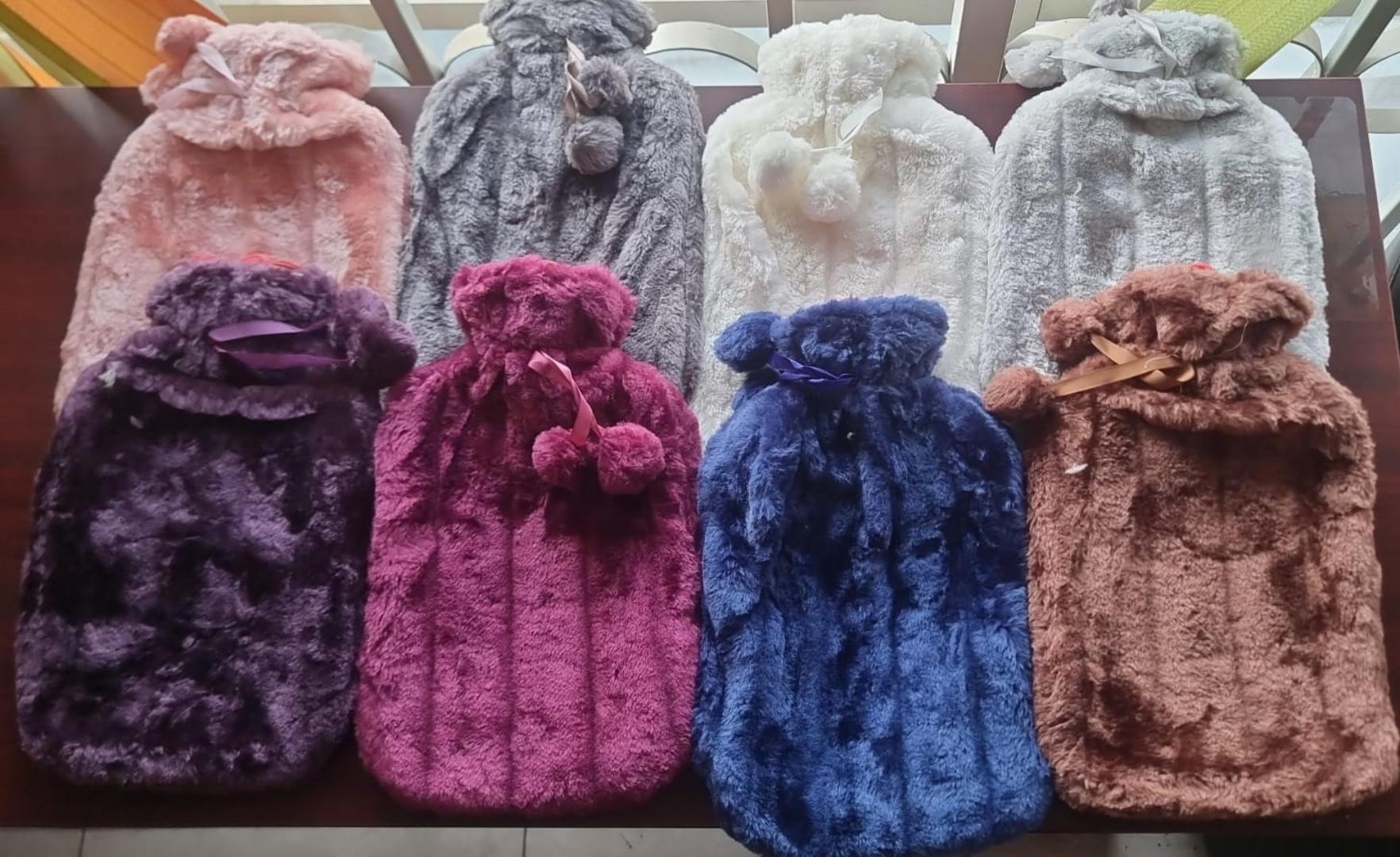 2L Plush Hot Water Bottle Cloth Cover