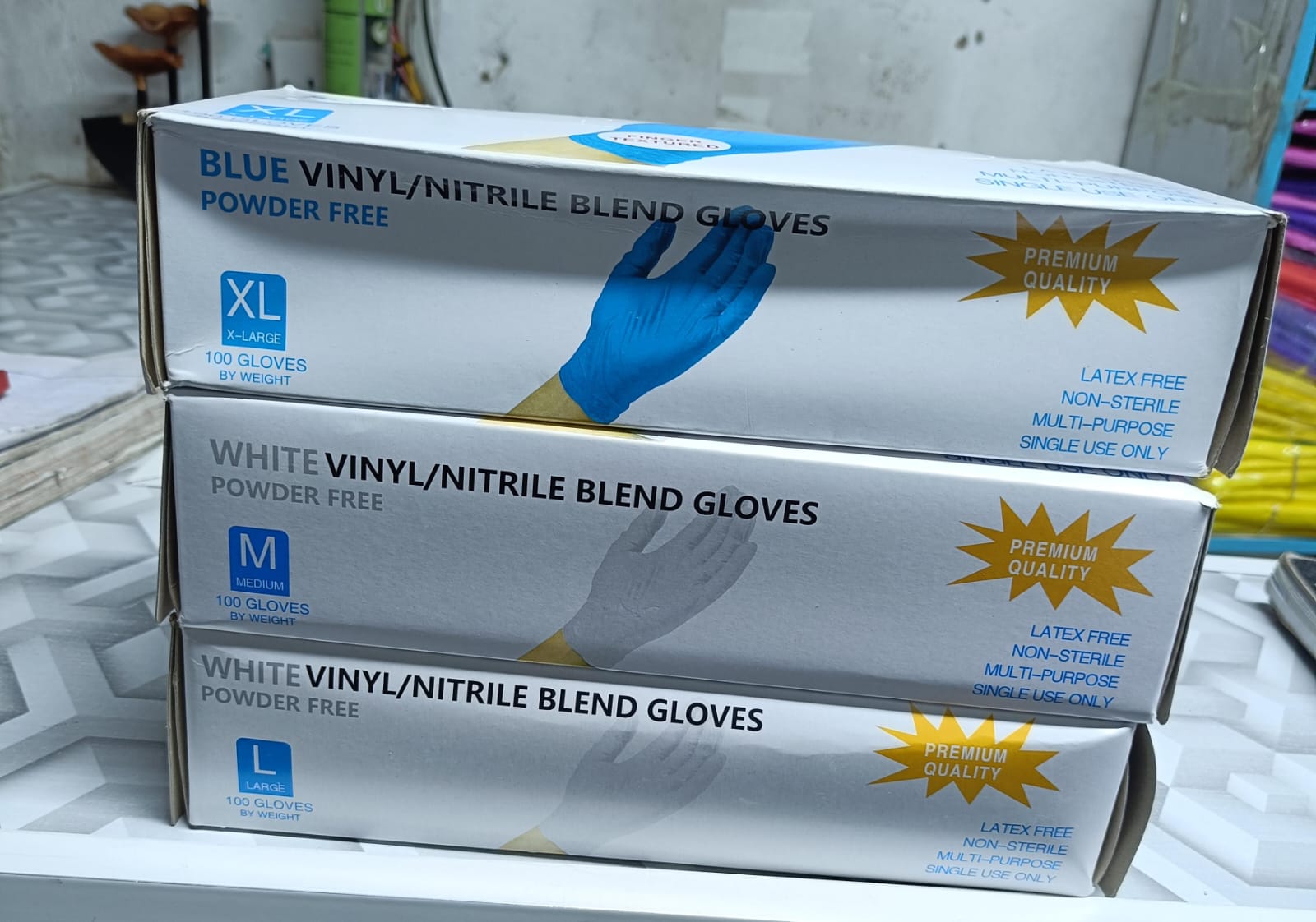 🔥 100PCS Disposable Kitchen Gloves – Food Handling & Cooking Gloves.( M, L, XL)