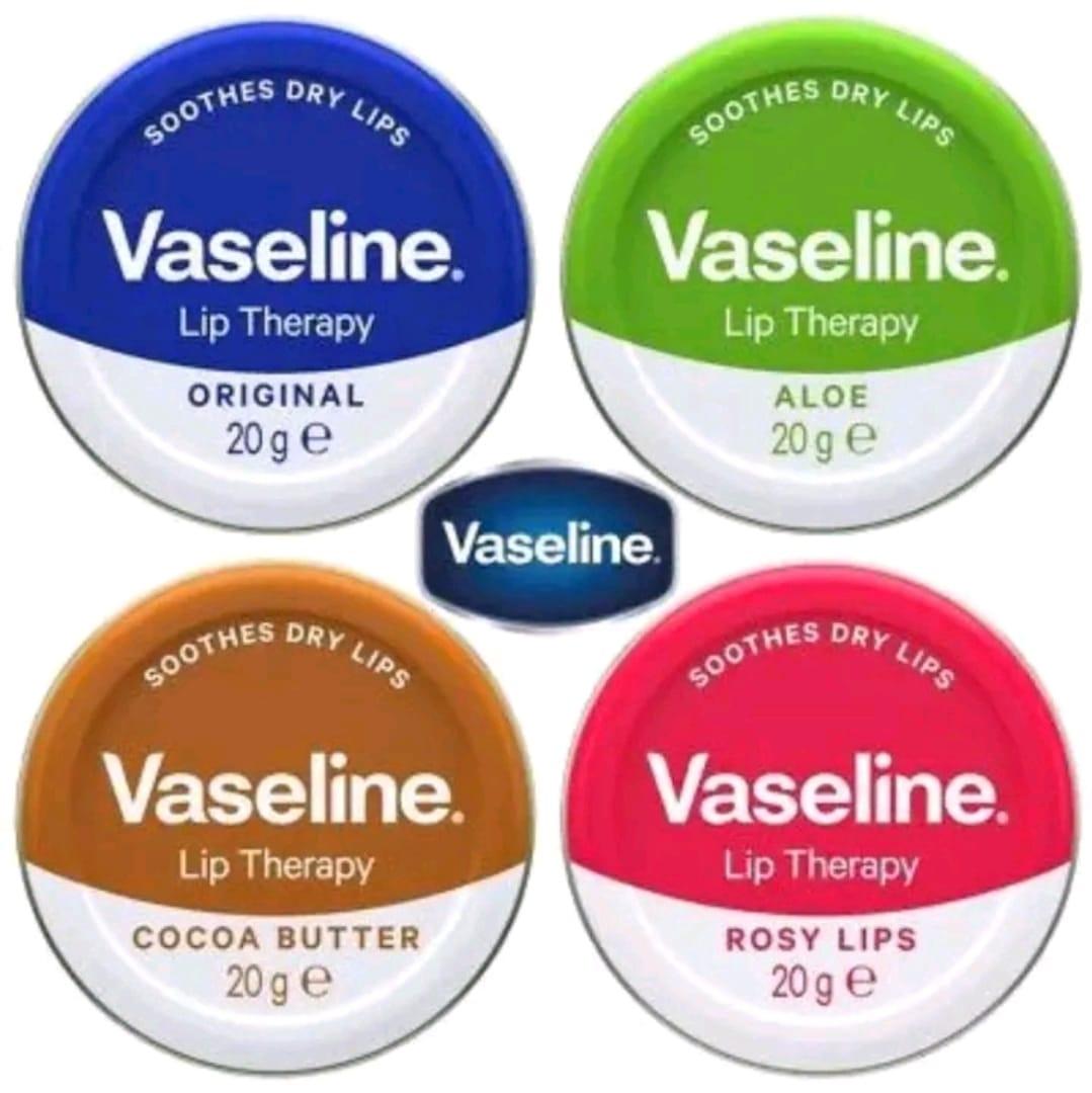 Vaseline Lip Therapy 20g choose original,aloe vera,cocoa butter,rosy lips.heals dry & chapped lips,deeply moisturizes the lips