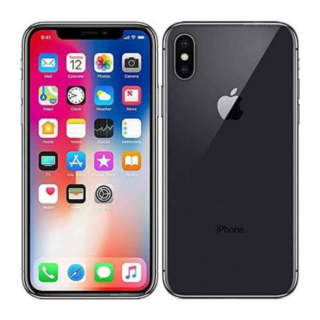 Refurbished Apple iPhone X 3GB+64GB/256GB, 5.8-inch, Dual Camera, 4G/LTE Smart Phone, Camera & Music Phone, Face ID System