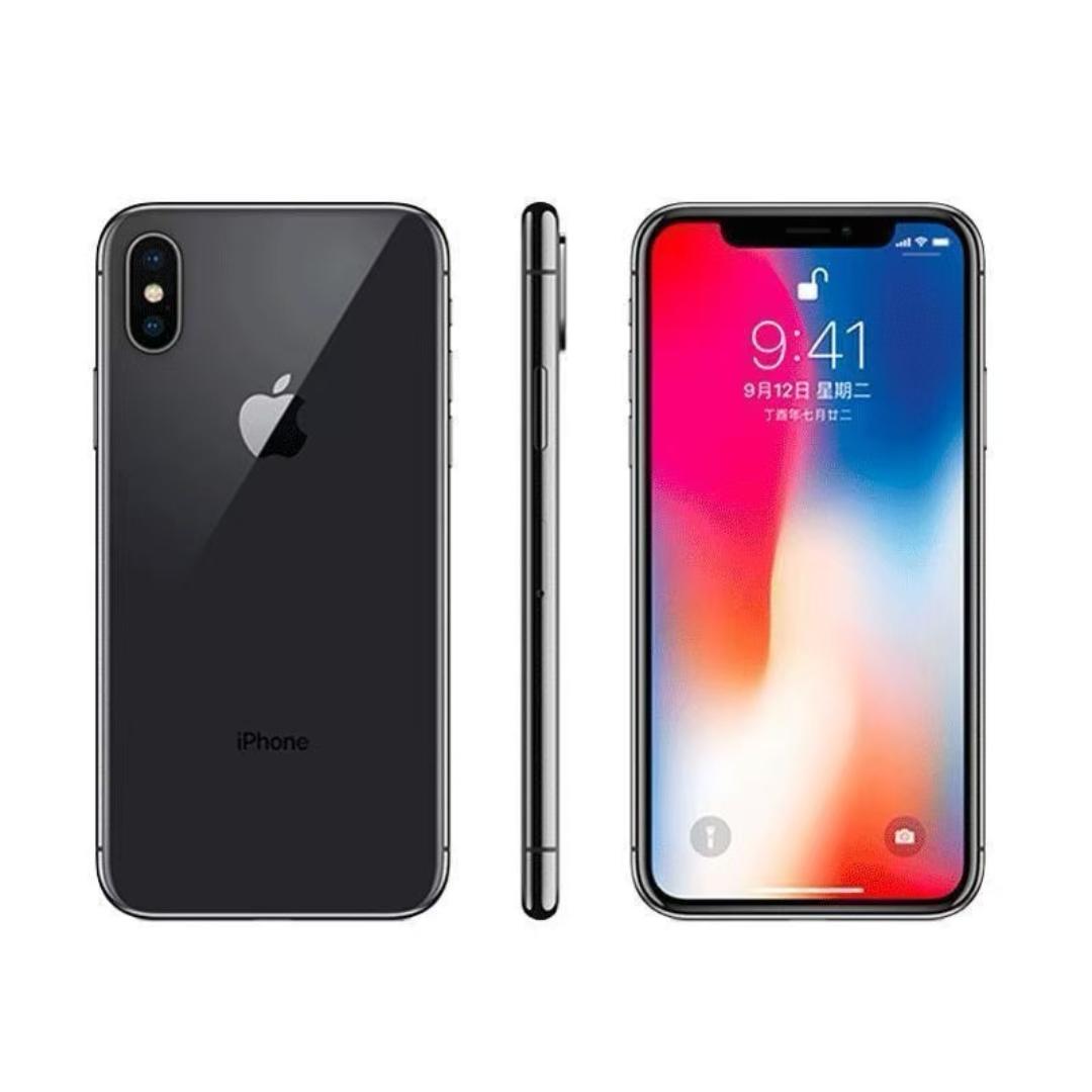 Refurbished Apple iPhone X 3GB+64GB/256GB, 5.8-inch, Dual Camera, 4G/LTE Smart Phone, Camera & Music Phone, Face ID System