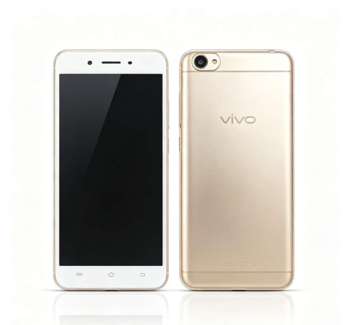Refurbished Vivo Y55 4GB+64GB, 5.2" HD Screen, Dual SIM 4G Unlocked Smartphone, Gold