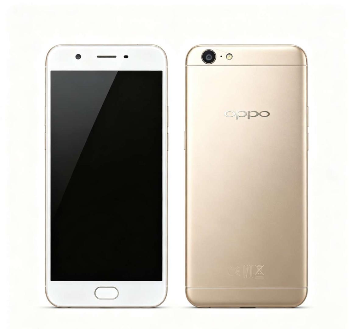 Refurbished OPPO A57 4GB+64GB, 5.2" HD Display, Dual SIM 4G Unlocked Smartphone, Gold