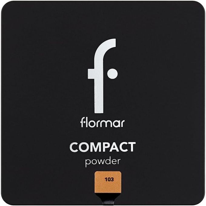 Flormar Compact Powder Smooth Texture, Long-Wear, Soft, Buildable Makeup Powder
