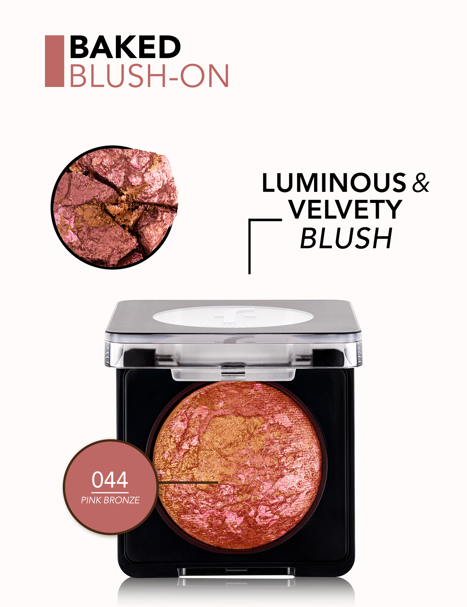 Flormar Baked Blush On Buildable, Blendable, Radiant Finish, Soft, Matte Finish Face Beauty Make-up