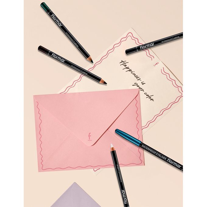 Flormar Waterproof Eyeliner Waterproof Pencil Eyeliner, Precise Tip, Long-Wear Smooth Application Eye Makeup view 9