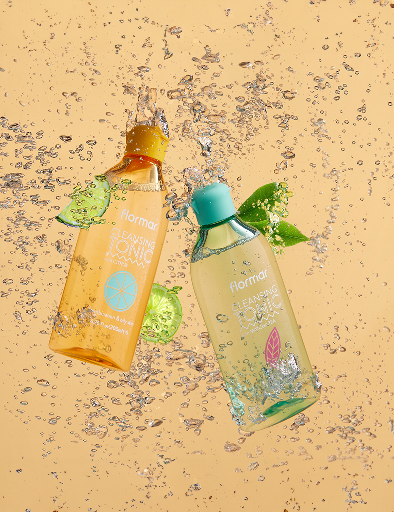 Flormar Cleansing Tonic Combination & Oily Skin Facial Toner,Pore Tightening, Refreshing, Balanced Feel Skincare, Fast & Practical Face Cleanser