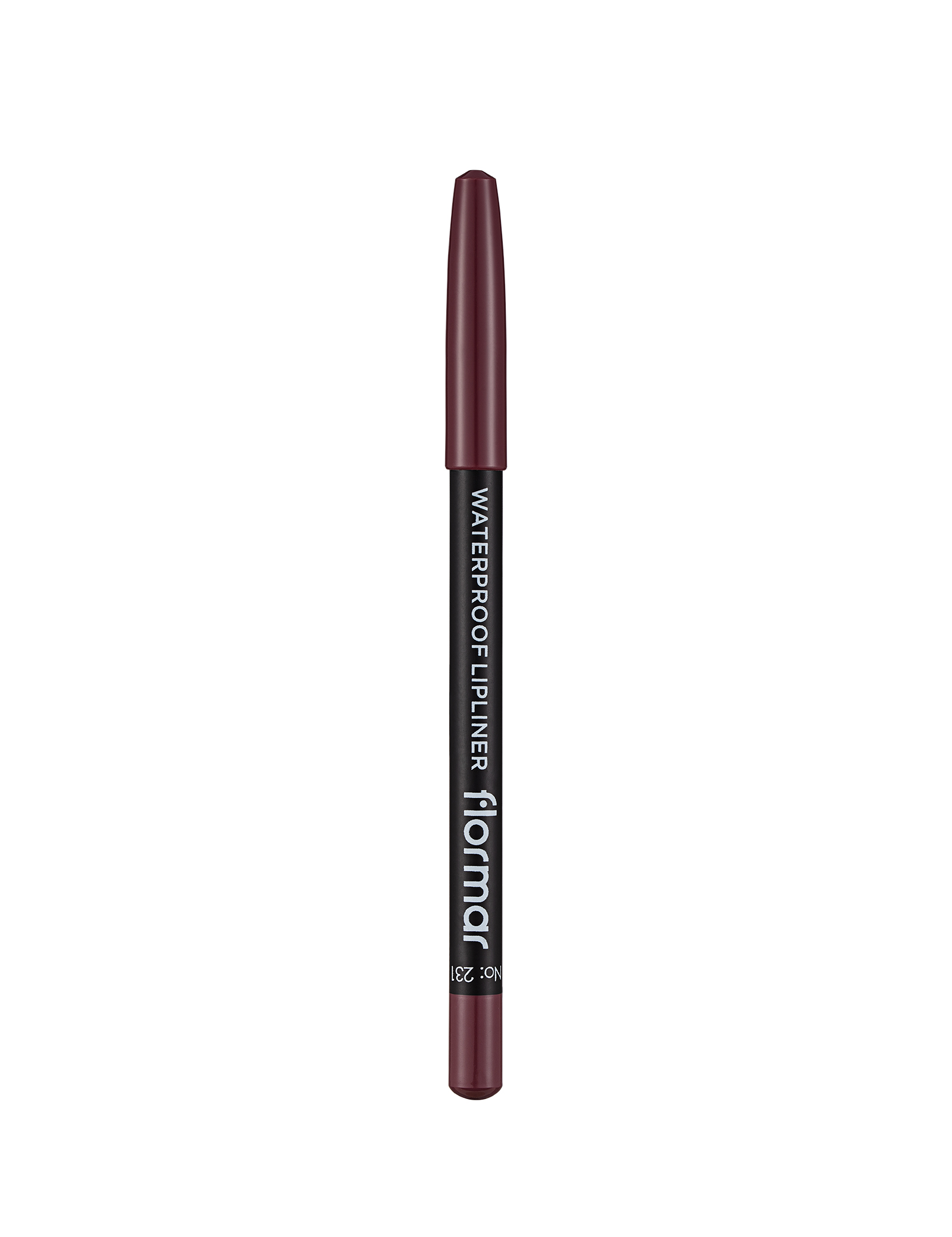 Flormar Waterproof Lipliner  231 Berry Stain Long-Wear, Waterproof, Precise Tip, Smooth LipCare Makeup Lips view 3