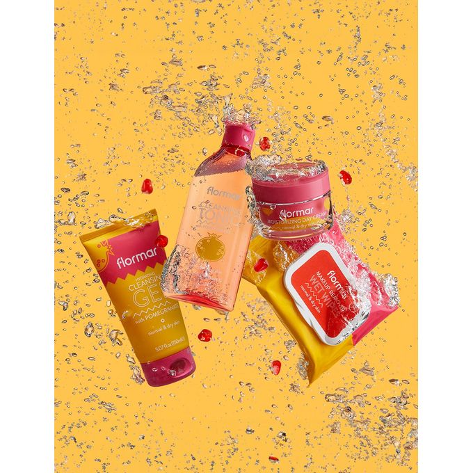 Flormar Cleansing Tonic Normal & Dry Skin Skin Facial Toner, Pore Tightening, Refreshing, Balanced Feel, Fast & Practical Face Toner Cleanser