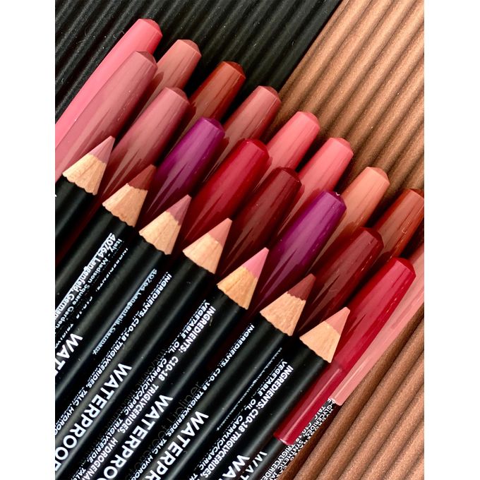 Flormar Waterproof Lipliner – 232 Passionate Red Long-Wear, Waterproof, Precise Tip, Smooth LipCare Makeup Lips