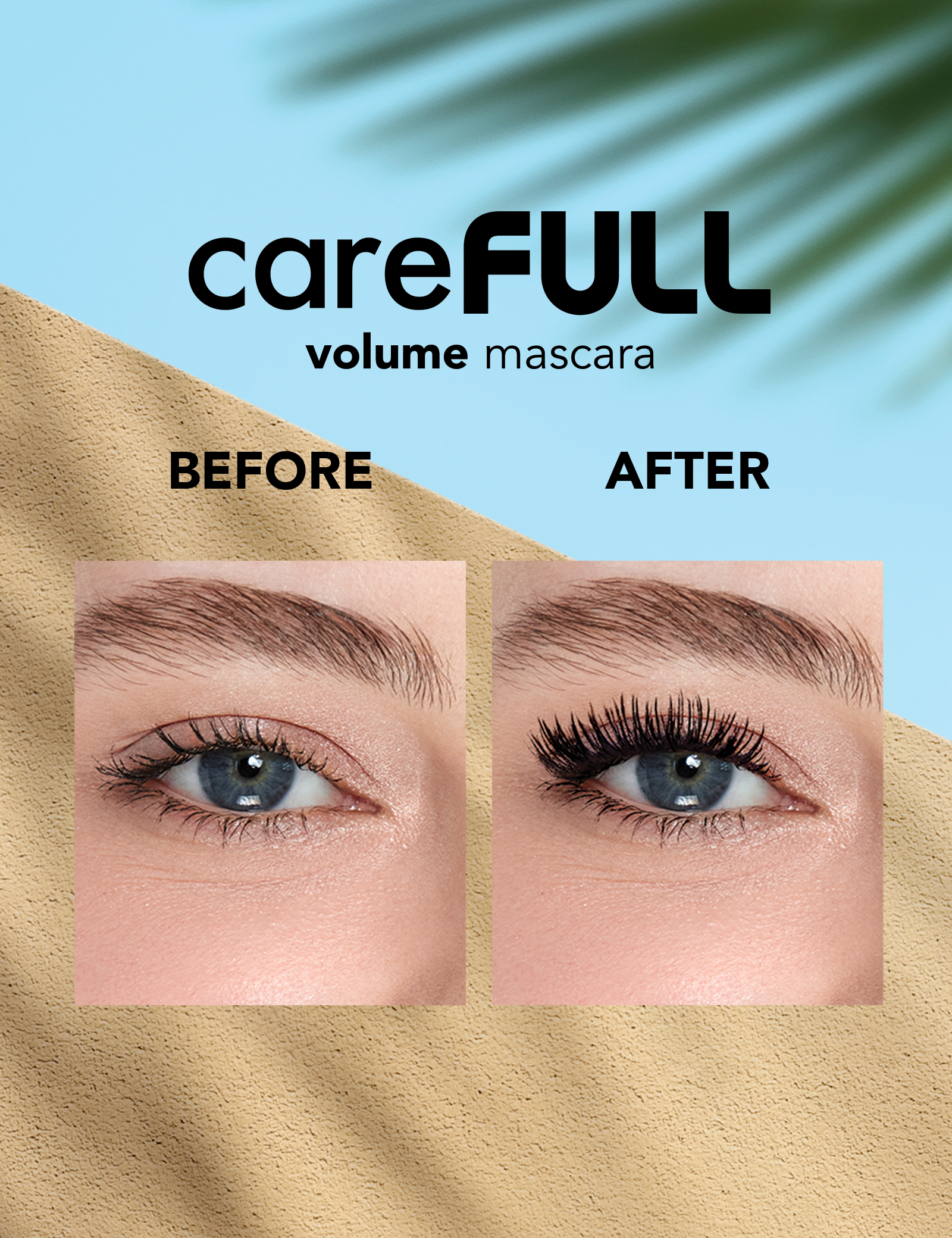 Flormar Carefull Volume Mascara Amplify Your Lashes, Captivate Every Gaze Eye Makeup