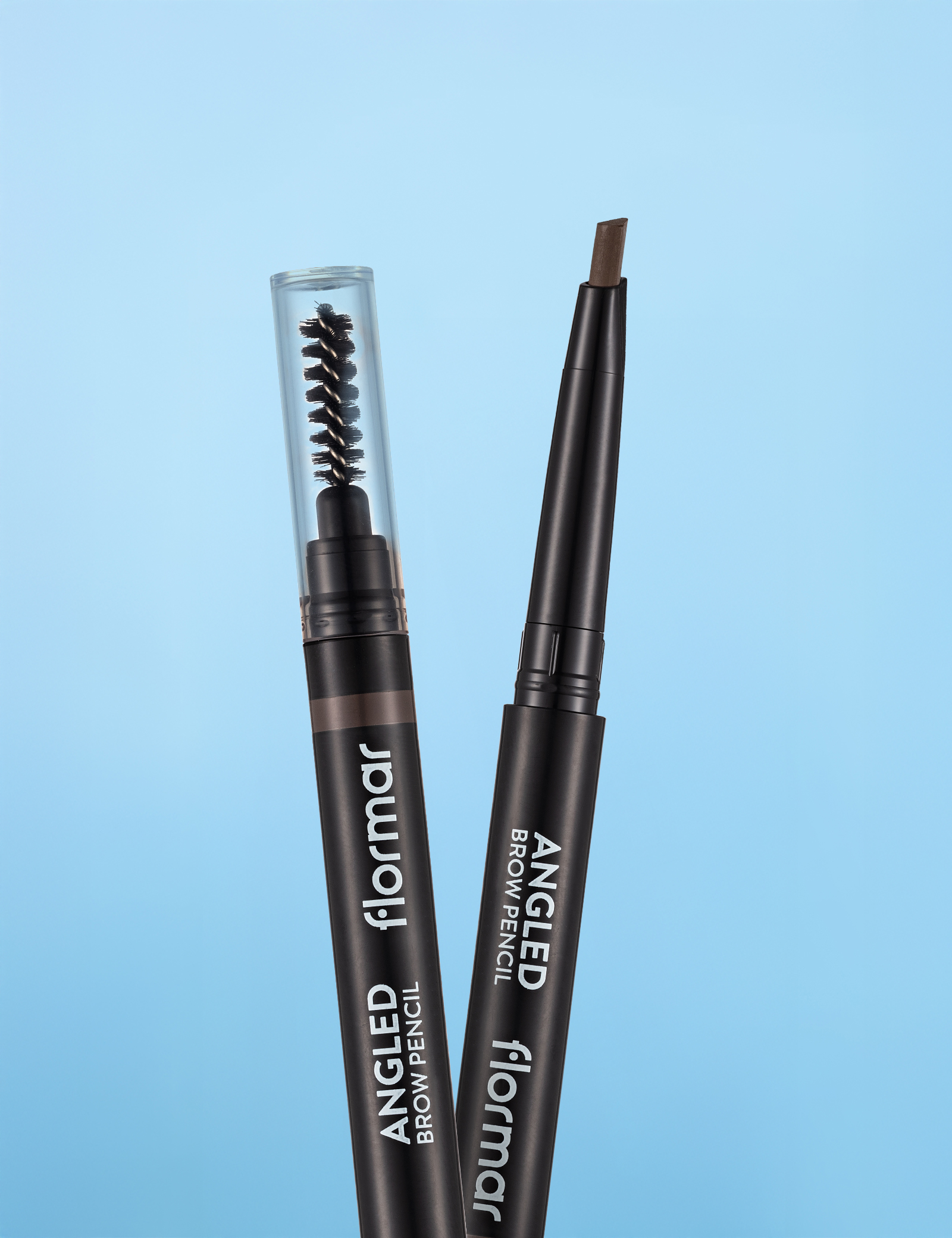Flormar Angled Brow Pencil  Soft Blendable Formula, Natural Looking Definition Eyebrow Pencil Eye Makeup
