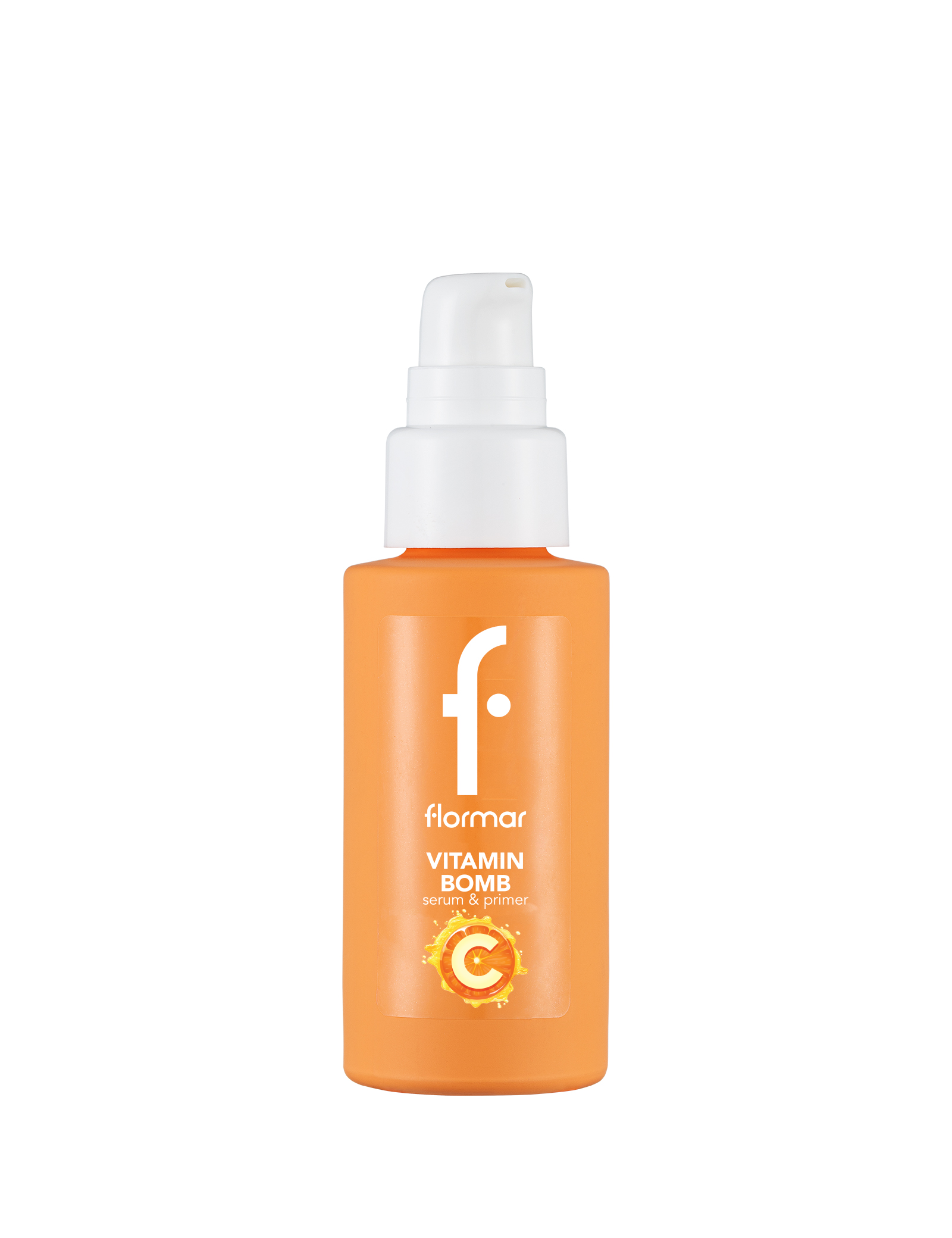 Flormar Vitamin Bomb Serum Lemon & Pomegranate Extract, Radiant Effect, Lightweight Glow Serum Primer