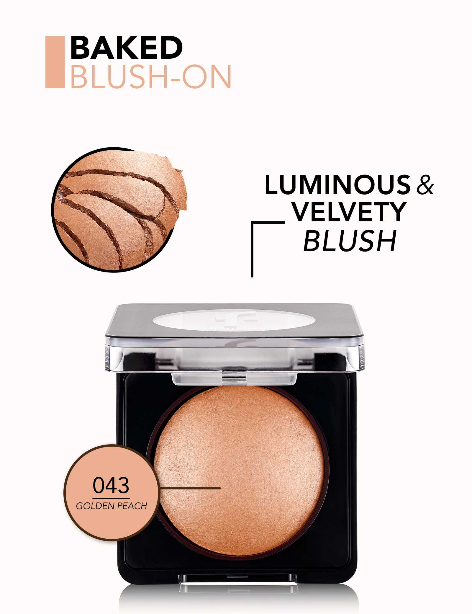 Flormar Baked Blush On Buildable, Blendable, Radiant Finish, Soft, Matte Finish Face Beauty Make-up