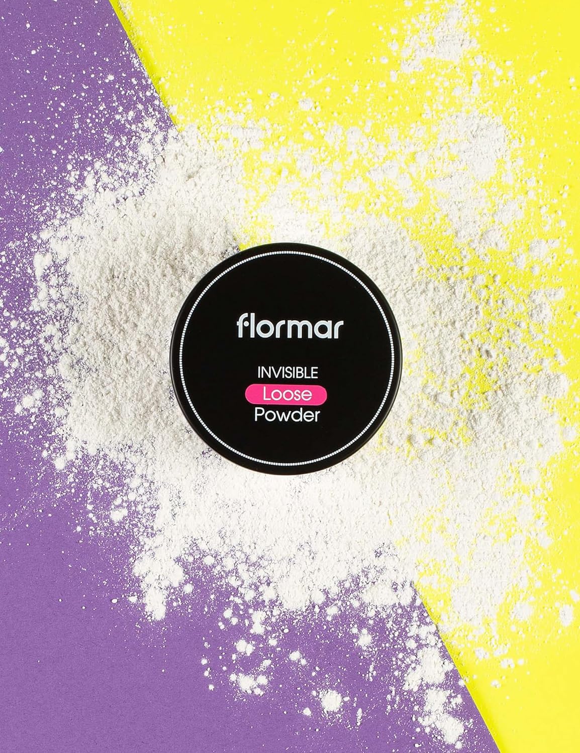 Flormar Invisible Loose Powder - 01 Silver Sand Face Powder