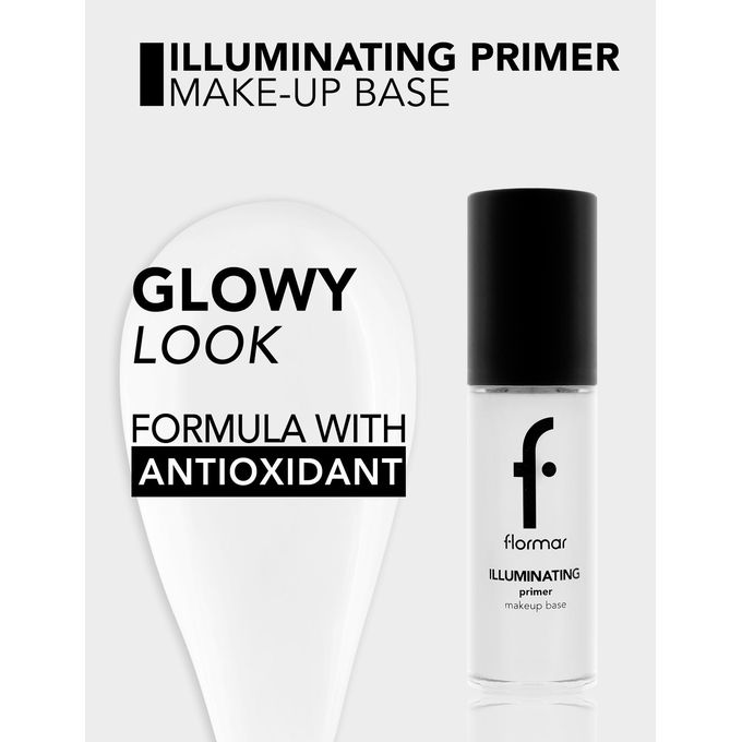 Flormar Illuminating Makeup Primer Moisturizing Radiance Face Foundation Base Make up Base