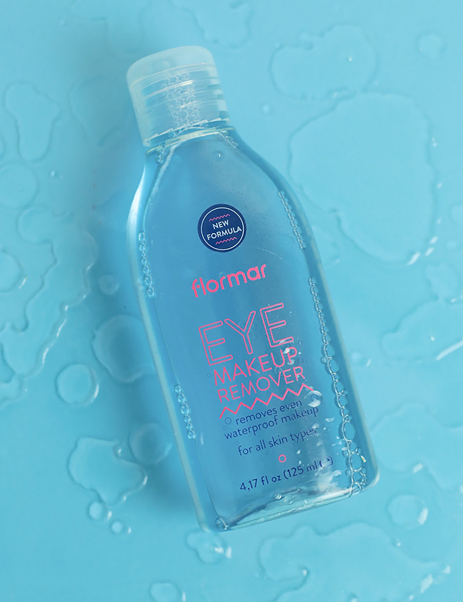 Flormar Eye Makeup Remover Eye Makeup Remover, Gentle Removal, Comfortable Feel Beauty Eyes