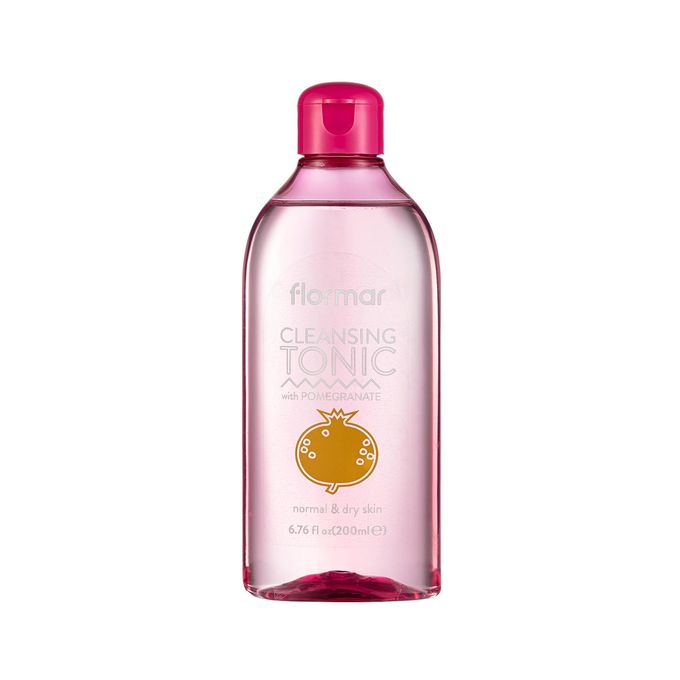 Flormar Cleansing Tonic Normal & Dry Skin Skin Facial Toner, Pore Tightening, Refreshing, Balanced Feel, Fast & Practical Face Toner Cleanser