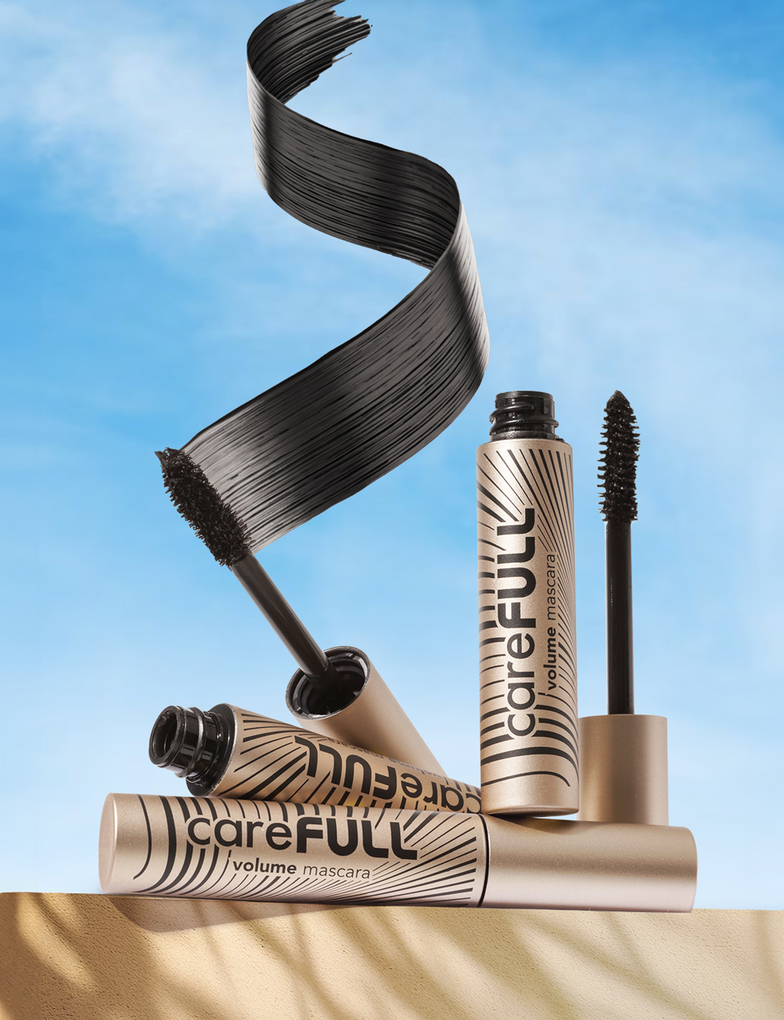 Flormar Carefull Volume Mascara Amplify Your Lashes, Captivate Every Gaze Eye Makeup