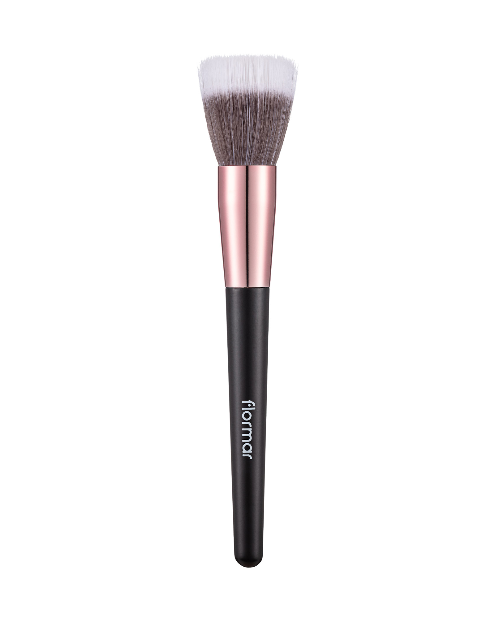 Flormar Foundation Brush Round-Tipped Foundation Brush for Liquid Foundation, Even Smooth Coverage, Seamless Blending