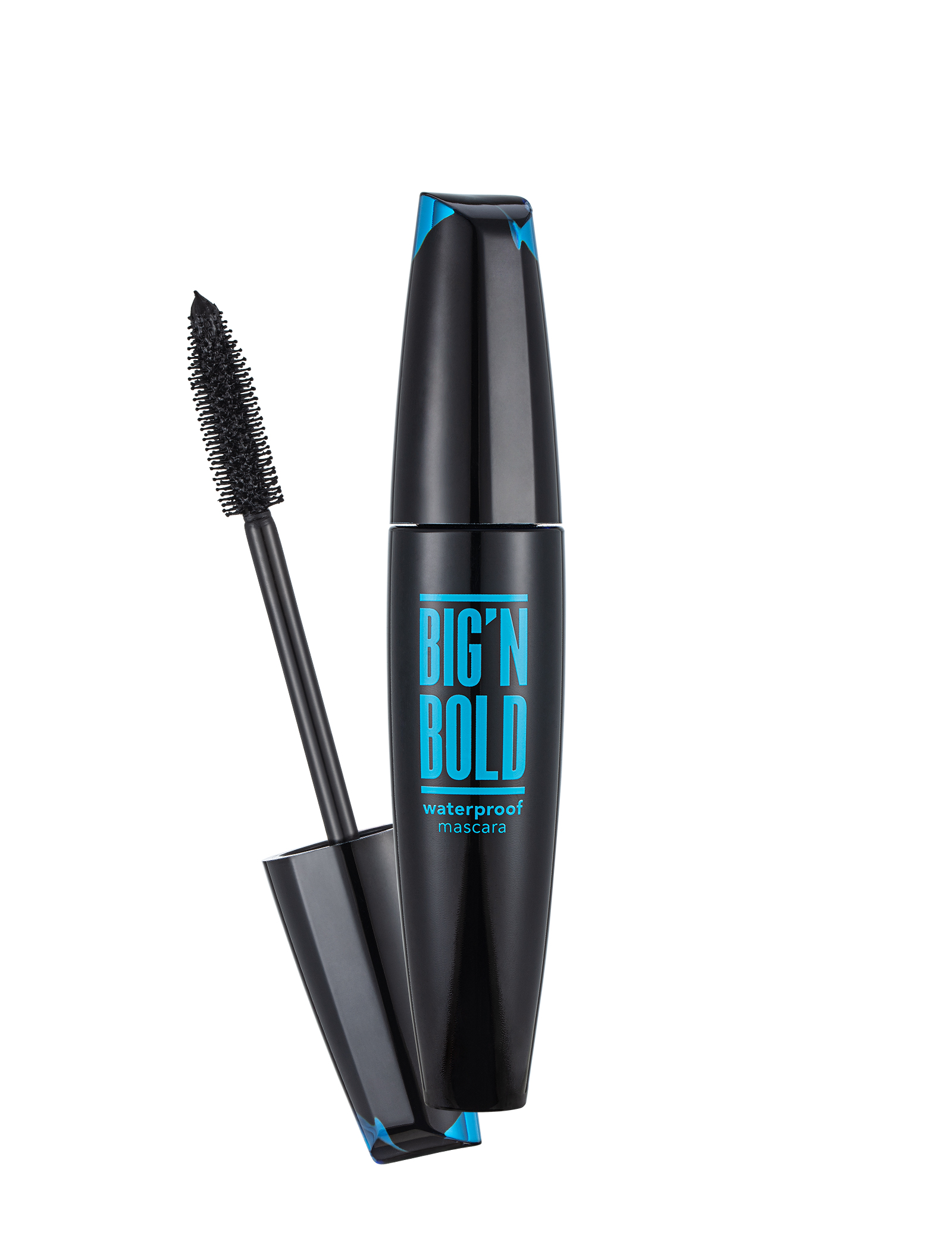 Flormar Big n Bold Volume Mascara Waterproof, Smudge-Resistant, Clump-Free, Volume Eye Make Up Big'N Bold Lengthening Mascara 002 Big N Bold Waterproof Mascara